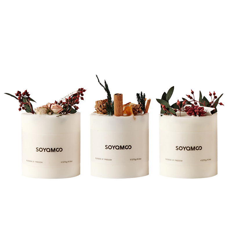 Floral Scented Candles for Home Aromatherapy