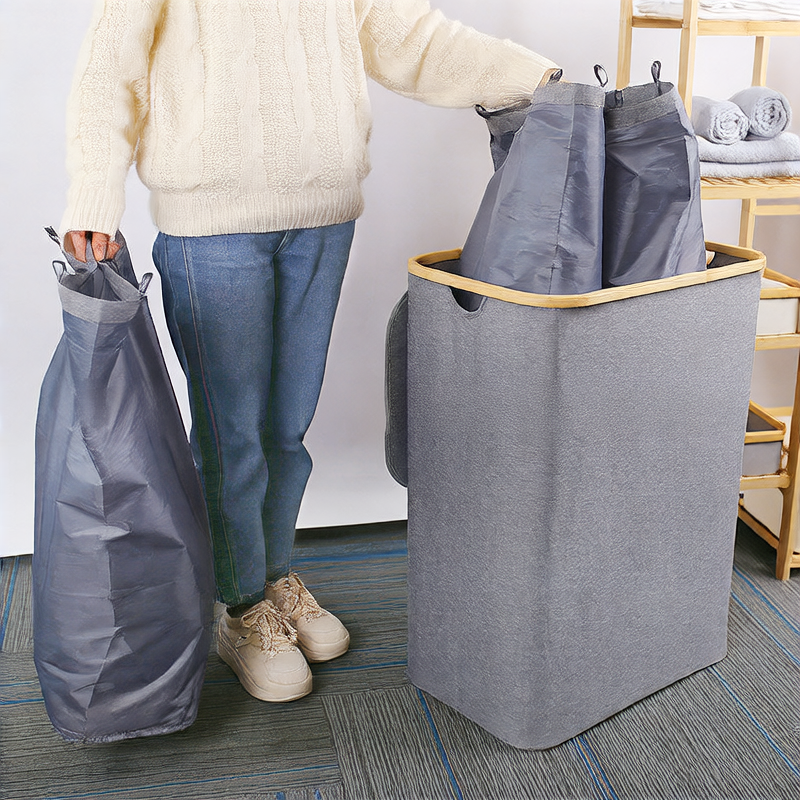 Storage laundry basket